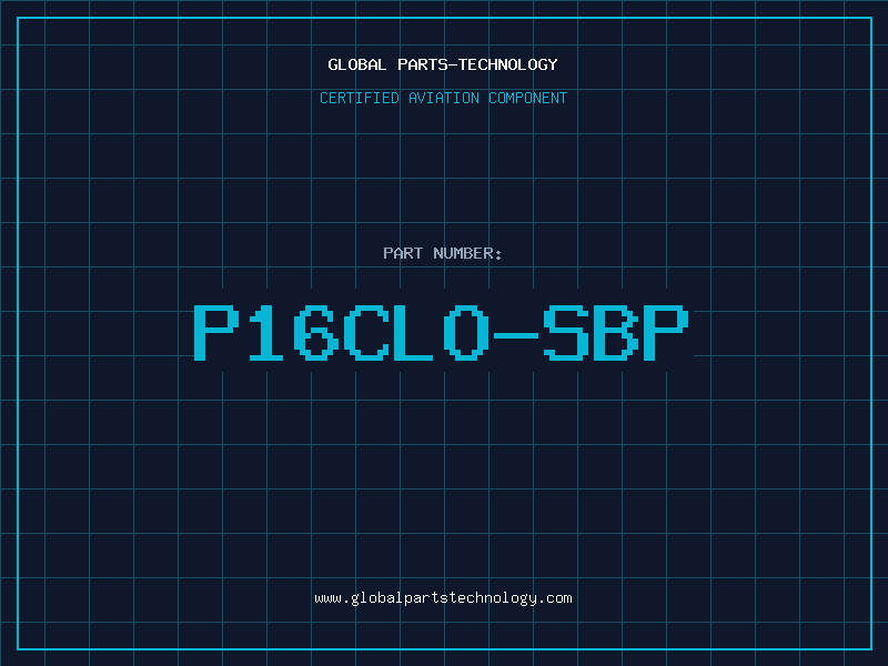 Aviation Part P16CLO-SBP