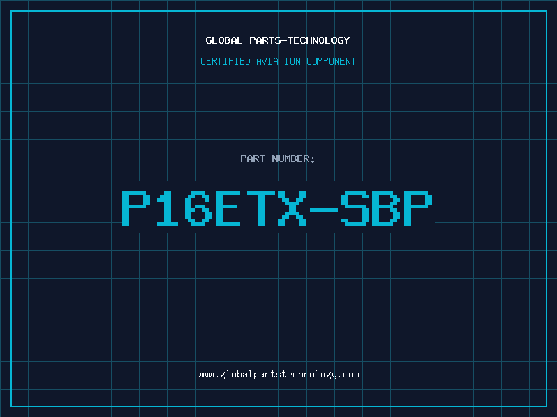 Aviation Part P16ETX-SBP
