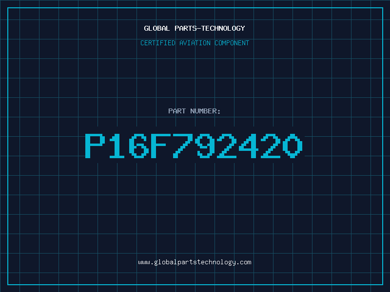 Aviation Part P16F792420