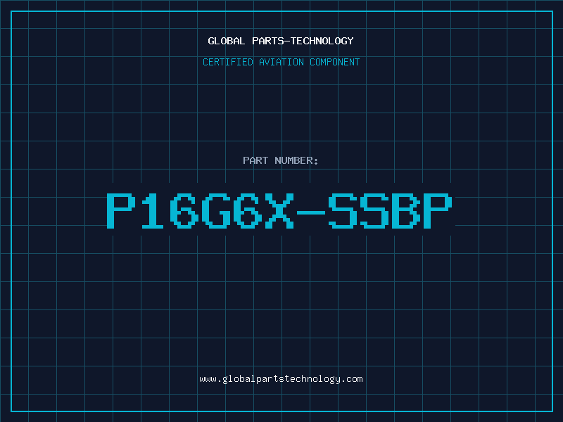 Aviation Part P16G6X-SSBP