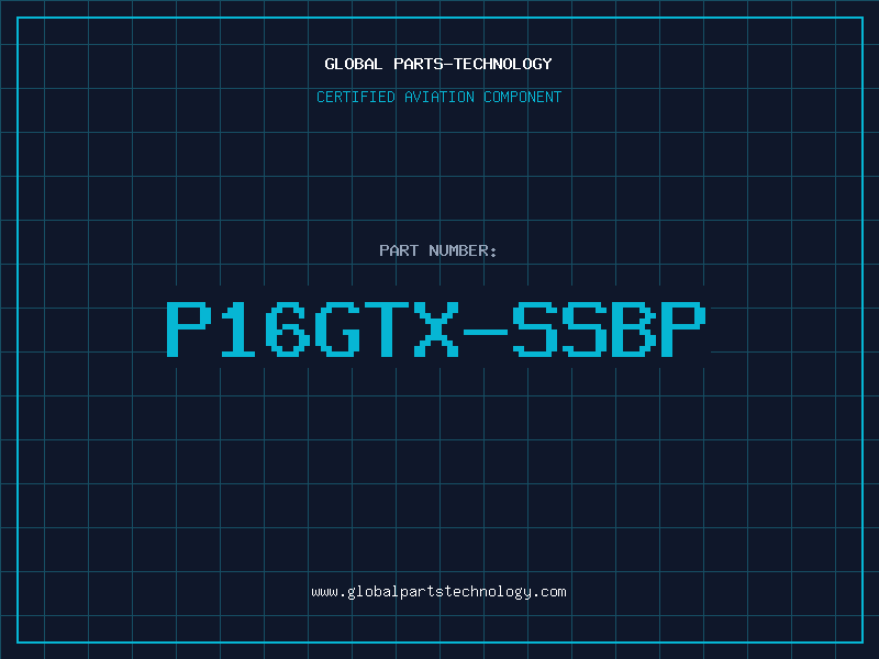 Aviation Part P16GTX-SSBP