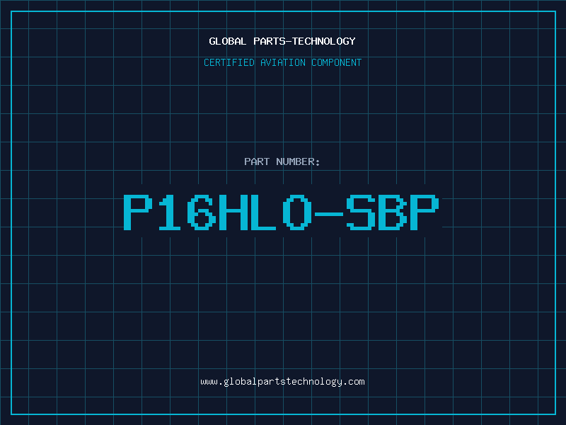 Aviation Part P16HLO-SBP