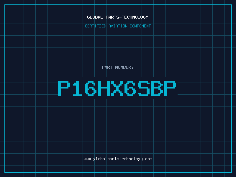 Aviation Part P16HX6SBP