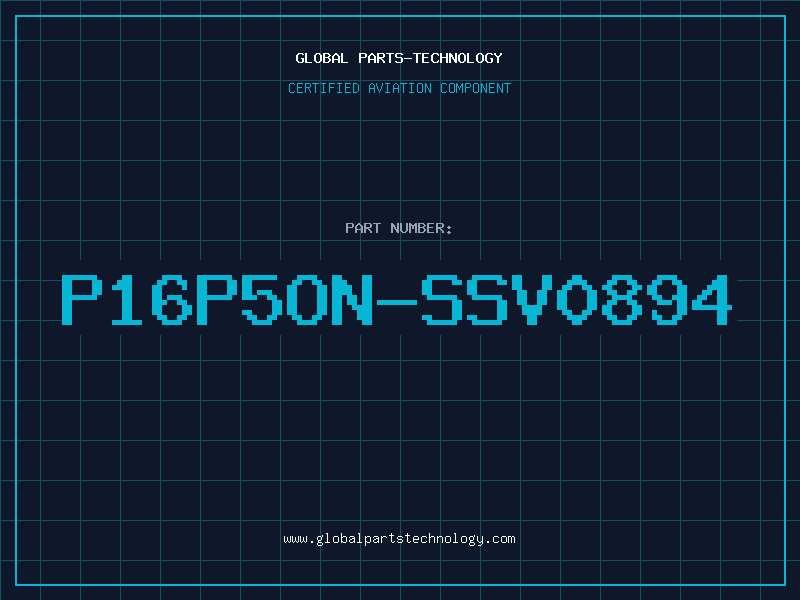 Aviation Part P16P5ON-SSV0894