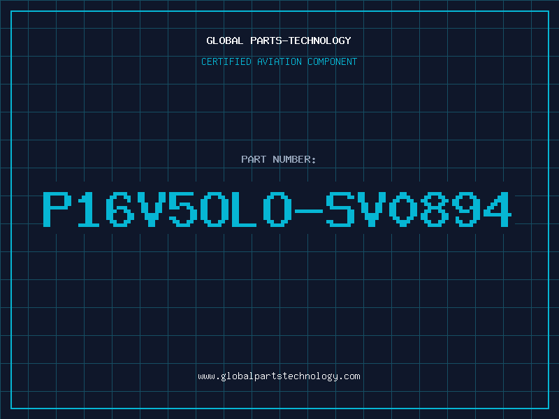 Aviation Part P16V5OLO-SV0894