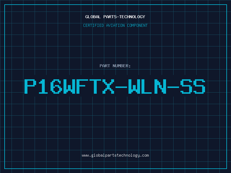 Aviation Part P16WFTX-WLN-SS