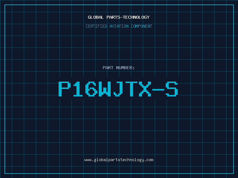 Aviation Part P16WJTX-S