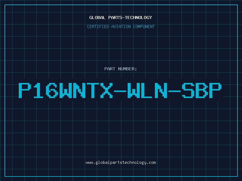 Aviation Part P16WNTX-WLN-SBP