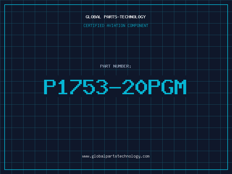 Aviation Part P1753-20PGM