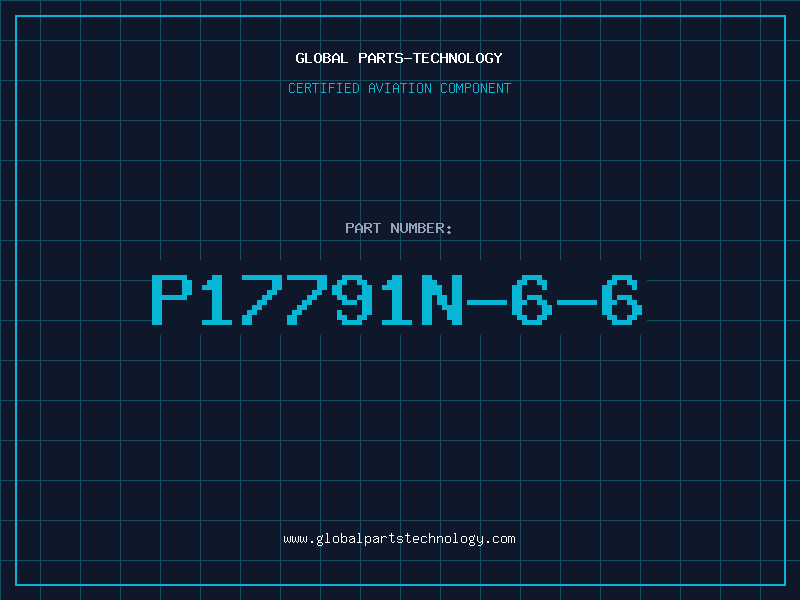 Aviation Part P17791N-6-6