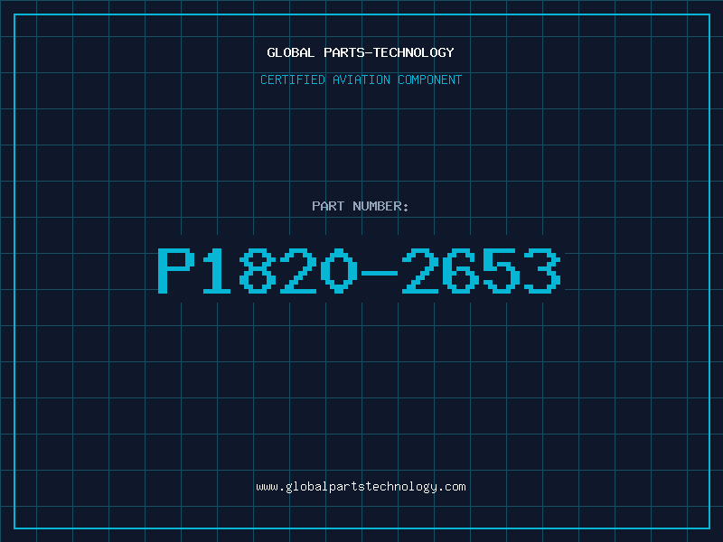 Aviation Part P1820-2653