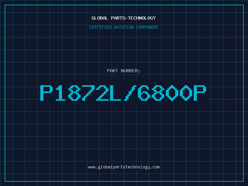 Aviation Part P1872L/6800P