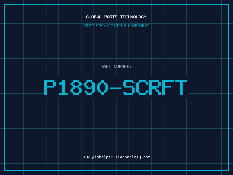 Aviation Part P1890-SCRFT