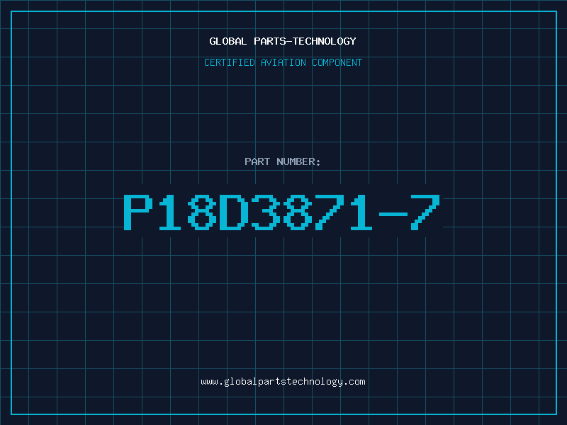 Aviation Part P18D3871-7