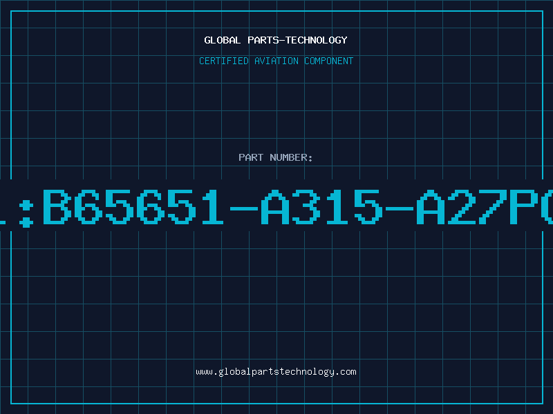 Aviation Part P18X11:B65651-A315-A27POTFERR