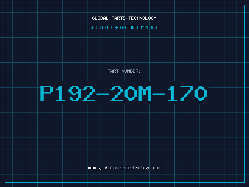 Aviation Part P192-20M-170