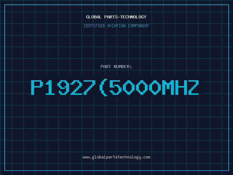 Aviation Part P19275000MHZ