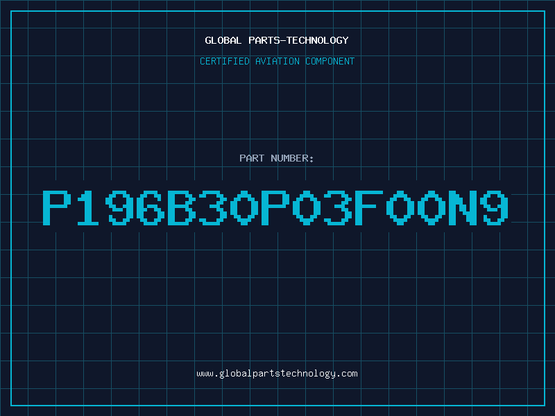 Aviation Part P196B30P03F00N9