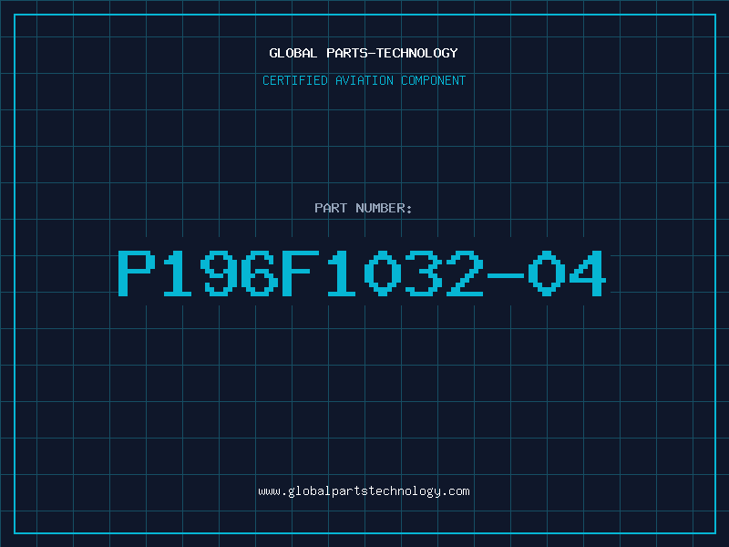 Aviation Part P196F1032-04