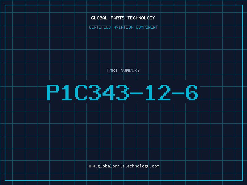 Aviation Part P1C343-12-6