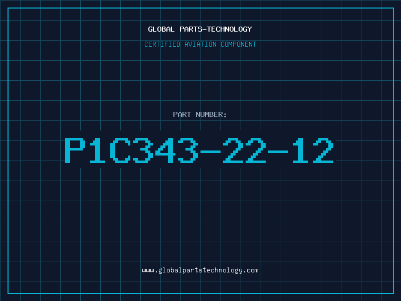 Aviation Part P1C343-22-12