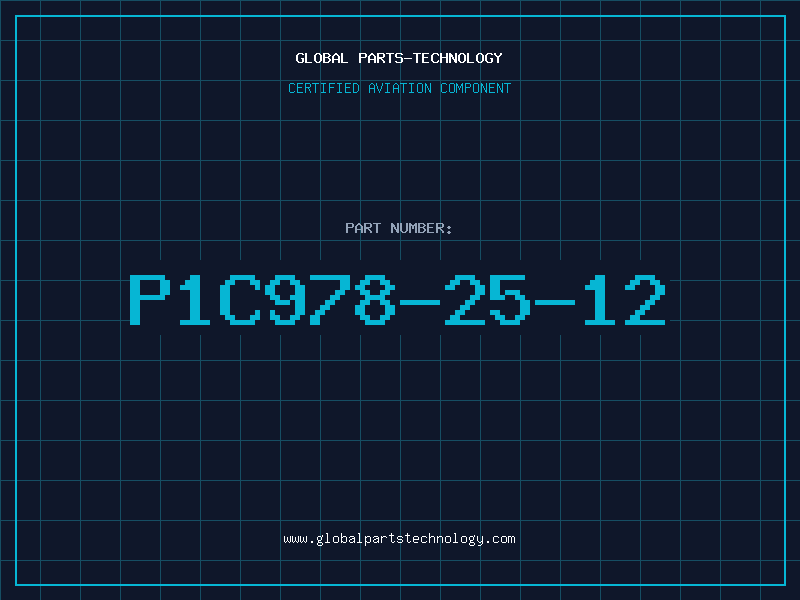 Aviation Part P1C978-25-12