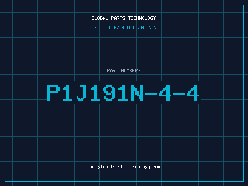 Aviation Part P1J191N-4-4