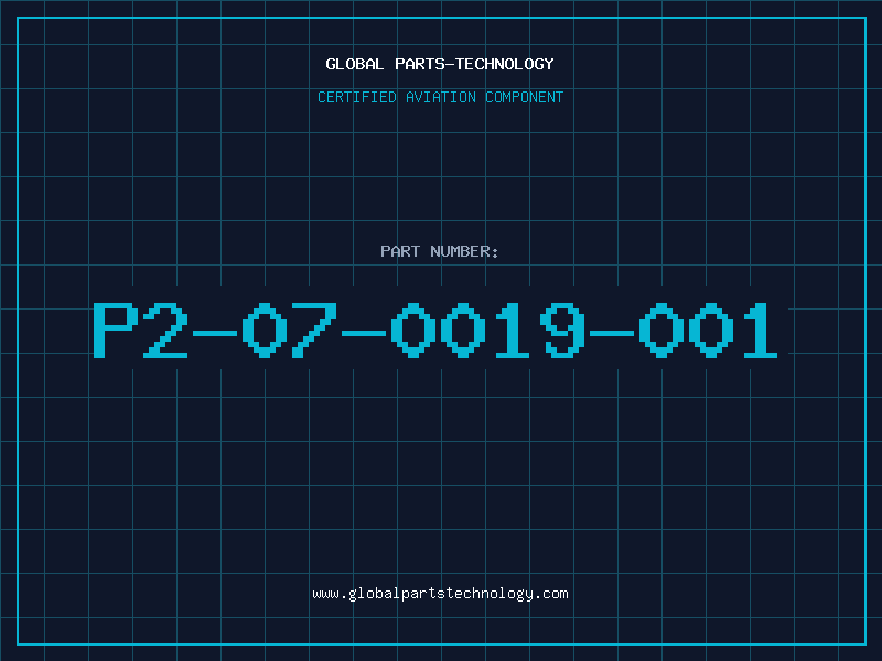 Aviation Part P2-07-0019-001
