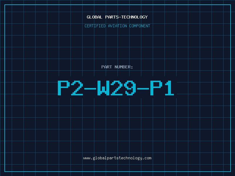 Aviation Part P2-W29-P1