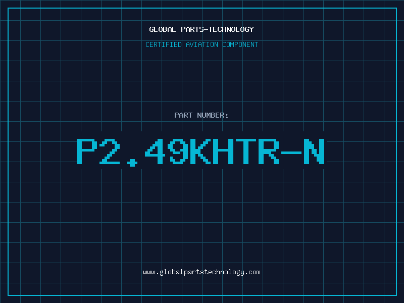 Aviation Part P2.49KHTR-N