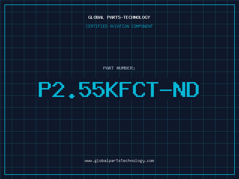 Aviation Part P2.55KFCT-ND