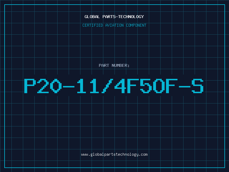 Aviation Part P20-11/4F5OF-S