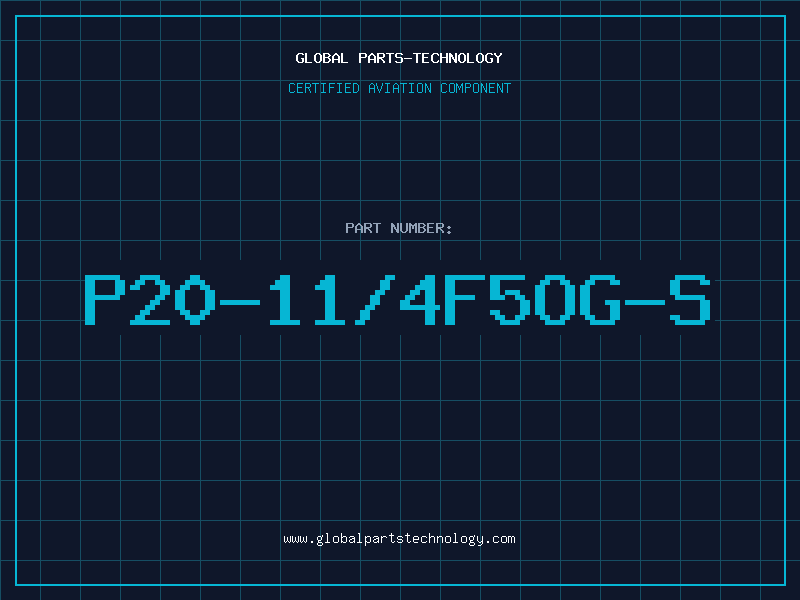 Aviation Part P20-11/4F5OG-S