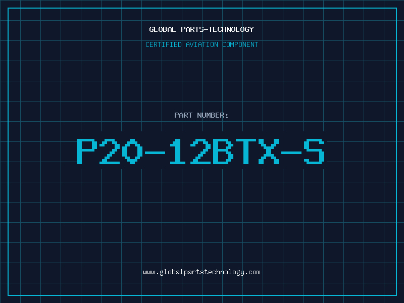 Aviation Part P20-12BTX-S