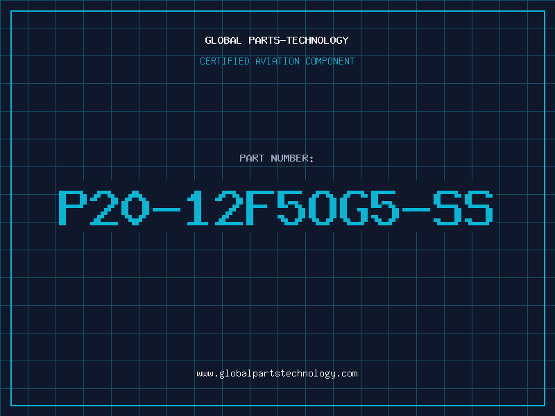 Aviation Part P20-12F5OG5-SS