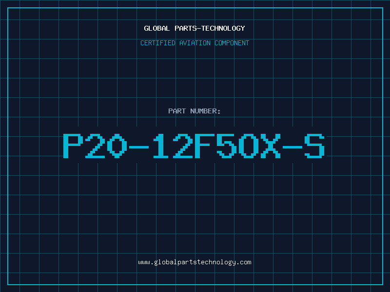 Aviation Part P20-12F5OX-S