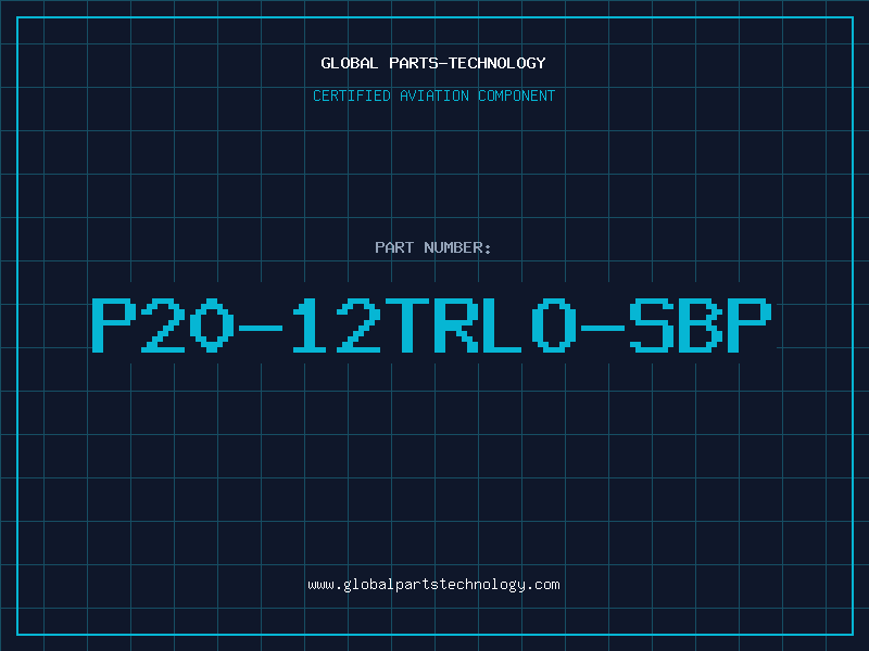 Aviation Part P20-12TRLO-SBP