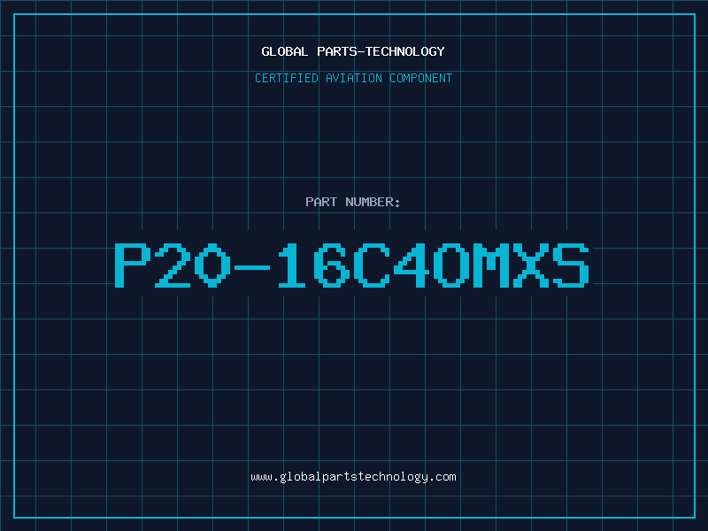 Aviation Part P20-16C4OMXS