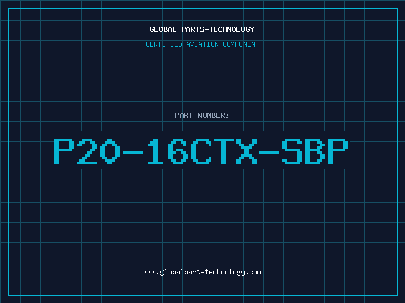 Aviation Part P20-16CTX-SBP