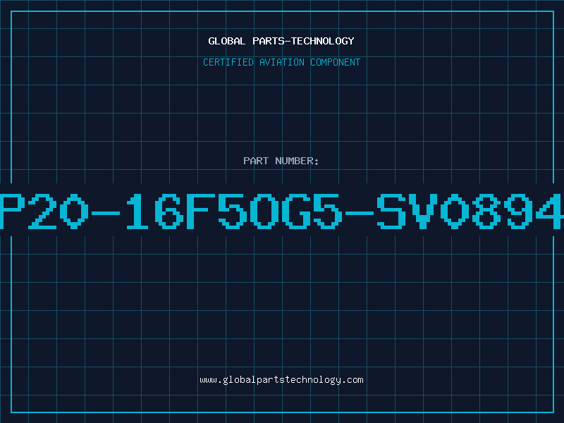 Aviation Part P20-16F5OG5-SV0894