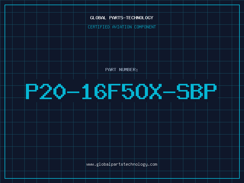 Aviation Part P20-16F5OX-SBP