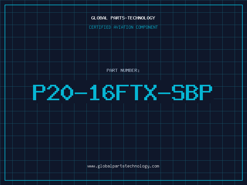 Aviation Part P20-16FTX-SBP