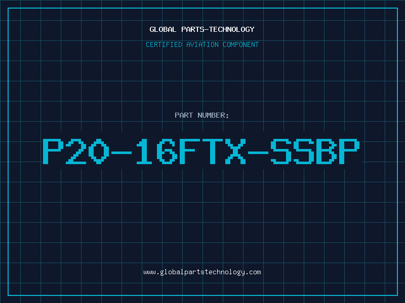 Aviation Part P20-16FTX-SSBP