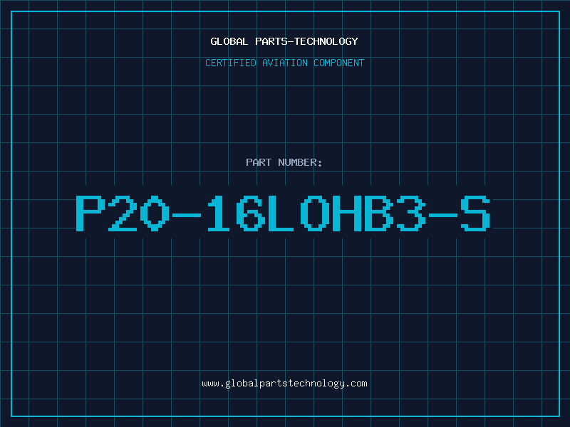 Aviation Part P20-16LOHB3-S
