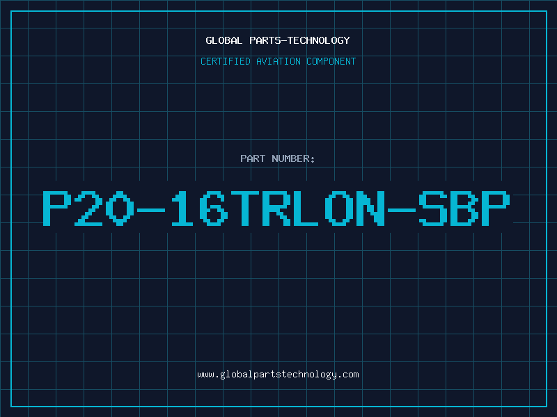 Aviation Part P20-16TRLON-SBP