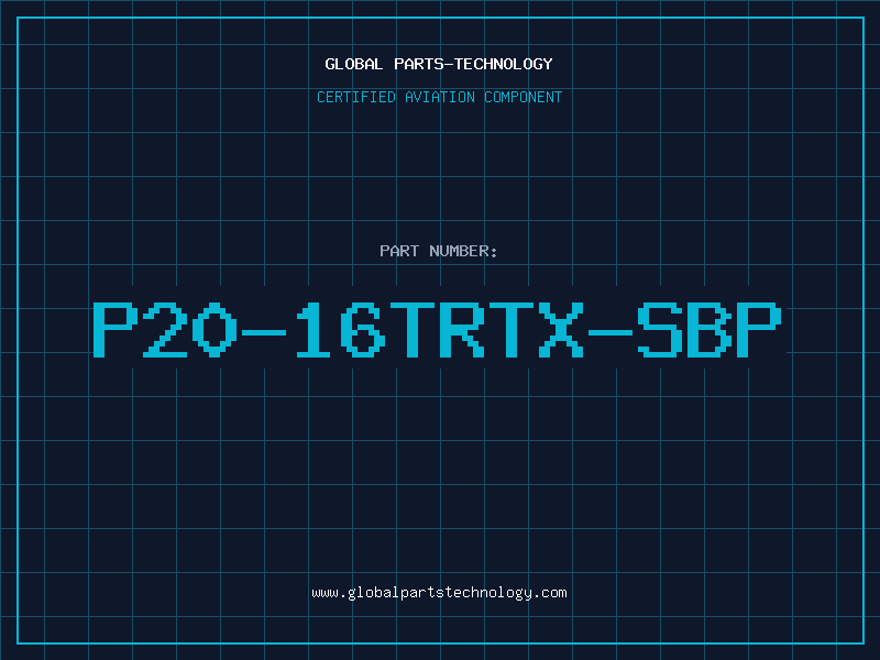 Aviation Part P20-16TRTX-SBP