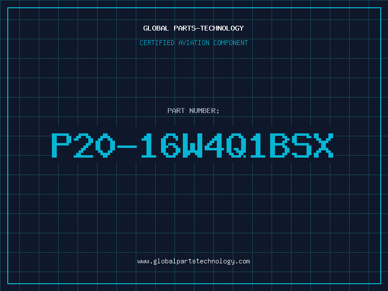 Aviation Part P20-16W4Q1BSX