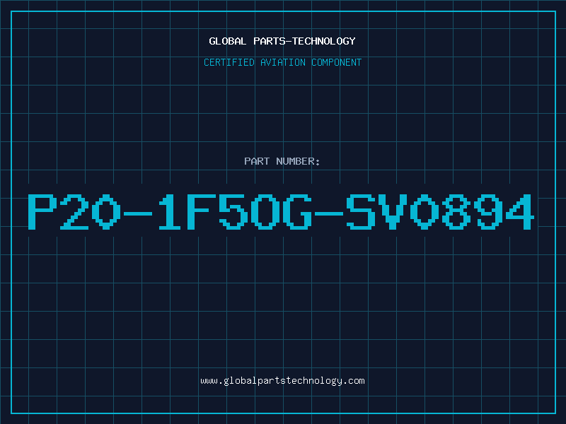 Aviation Part P20-1F5OG-SV0894