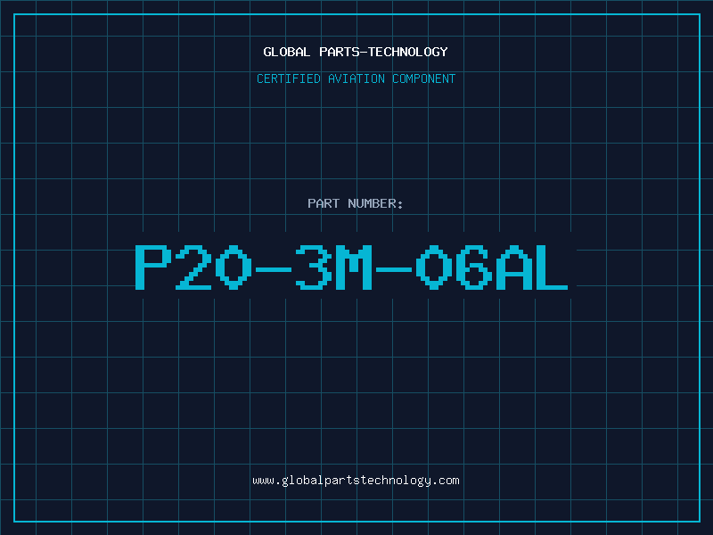 Aviation Part P20-3M-06AL