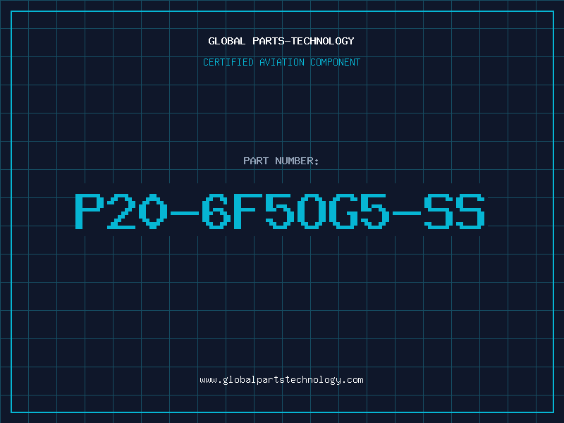 Aviation Part P20-6F5OG5-SS